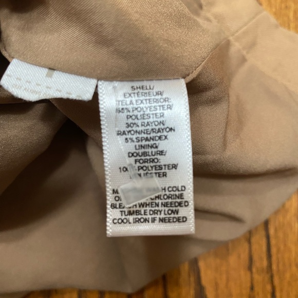 Loft Womens 8 Brown Soft Flare Skirt Lined - Picture 6 of 9